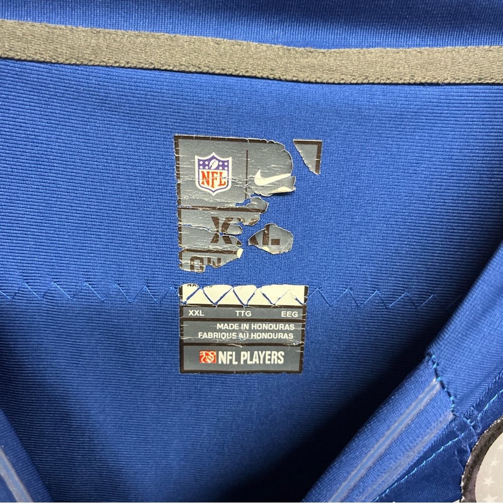 Mens XXL Ezekiel Elliot Pro Bowl Jersey NFC Blue #21 Nike NFL - Picture 13 of 13